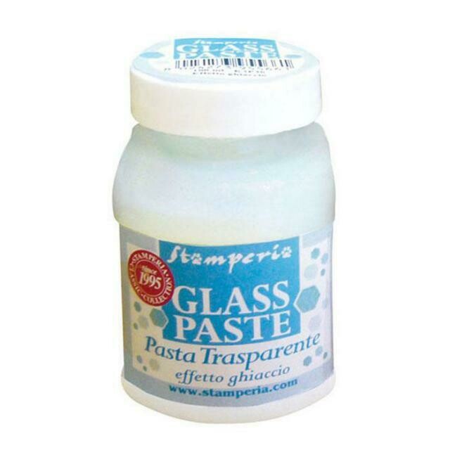 Stamperia Glass Paste - Glaze & Pearly Effect 100ml