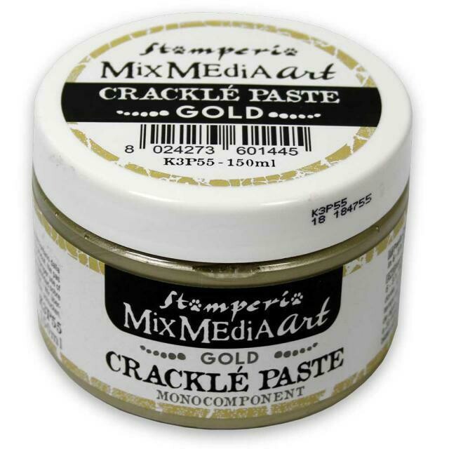Stamperia - Crackle Paste - Gold 150ml