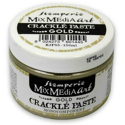 Stamperia - Crackle Paste - Gold 150ml