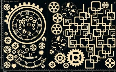 Dusty Attic - Chipboard - Underwater Kit
