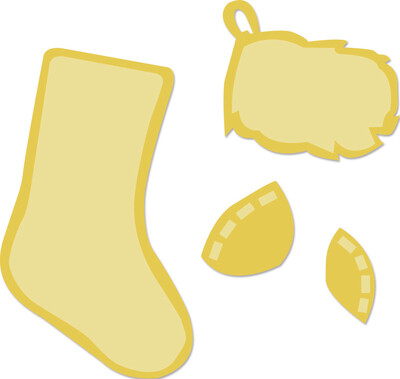 Kaisercraft Die - Stocking