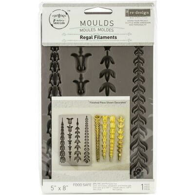 Prima Marketing - Re-design Decor Mould - 5&quot;x8&quot; - Regal Filaments 