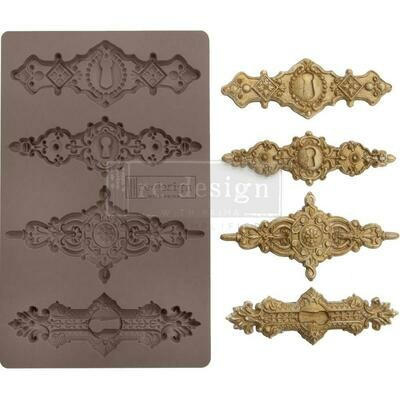 Prima Marketing - Re-Design Decor Mould - 5&quot;x8&quot; - Tulumn Keyholes