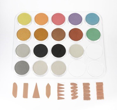 PanPastel - 17 colours - Metallics, Pearlescents &amp; Mediums 