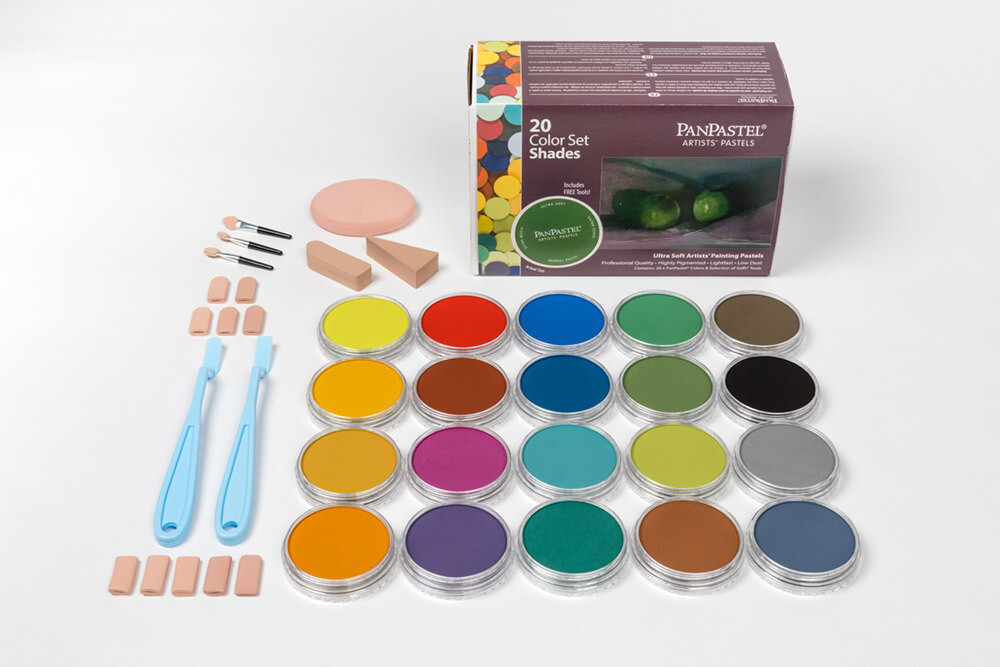 PanPastel - 20 colours - Shades