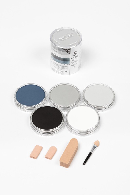 PanPastel - 5 colours - Greys 