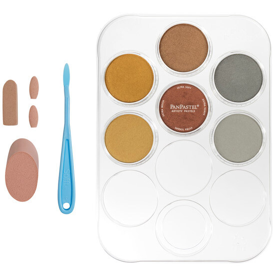PanPastel - 6 colours - Metallics 