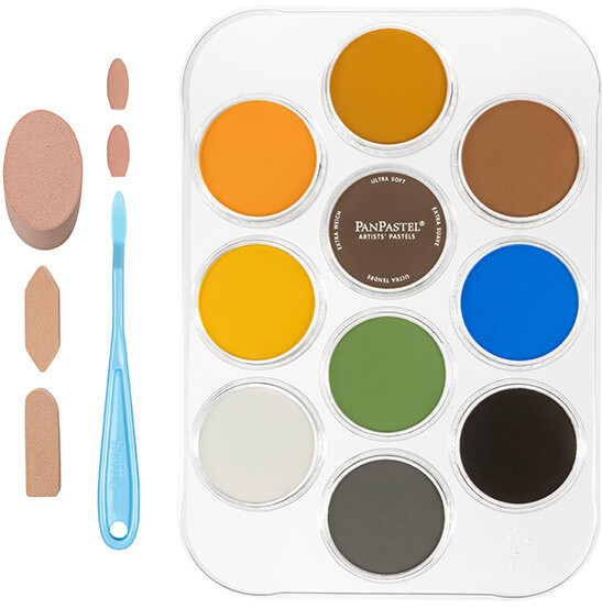 PanPastel - 10 colours - Wildlife Painting Kit - Jason Morgan 