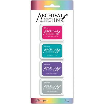 Ranger Archival Mini Ink Pads - Set 4