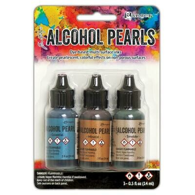 Tim Holtz Kit 4 Alcohol Ink Pearls (3 pack)