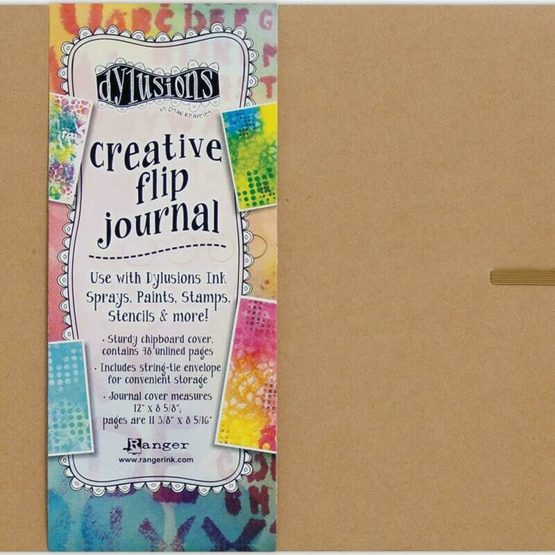Dyan Reaveley&#39;s Dylusions Creative Flip Journal 11&quot;×9&quot;