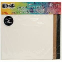 Dyan Reaveley&#39;s Dylusions Journal Insert Assortment 12/Pkg 8.25&quot; X 8.25&quot;
