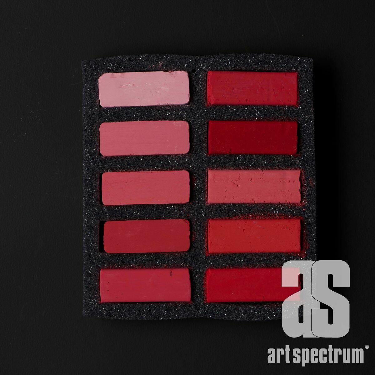 Art Spectrum Extra Soft Square Pastels - Reds - Set of 10