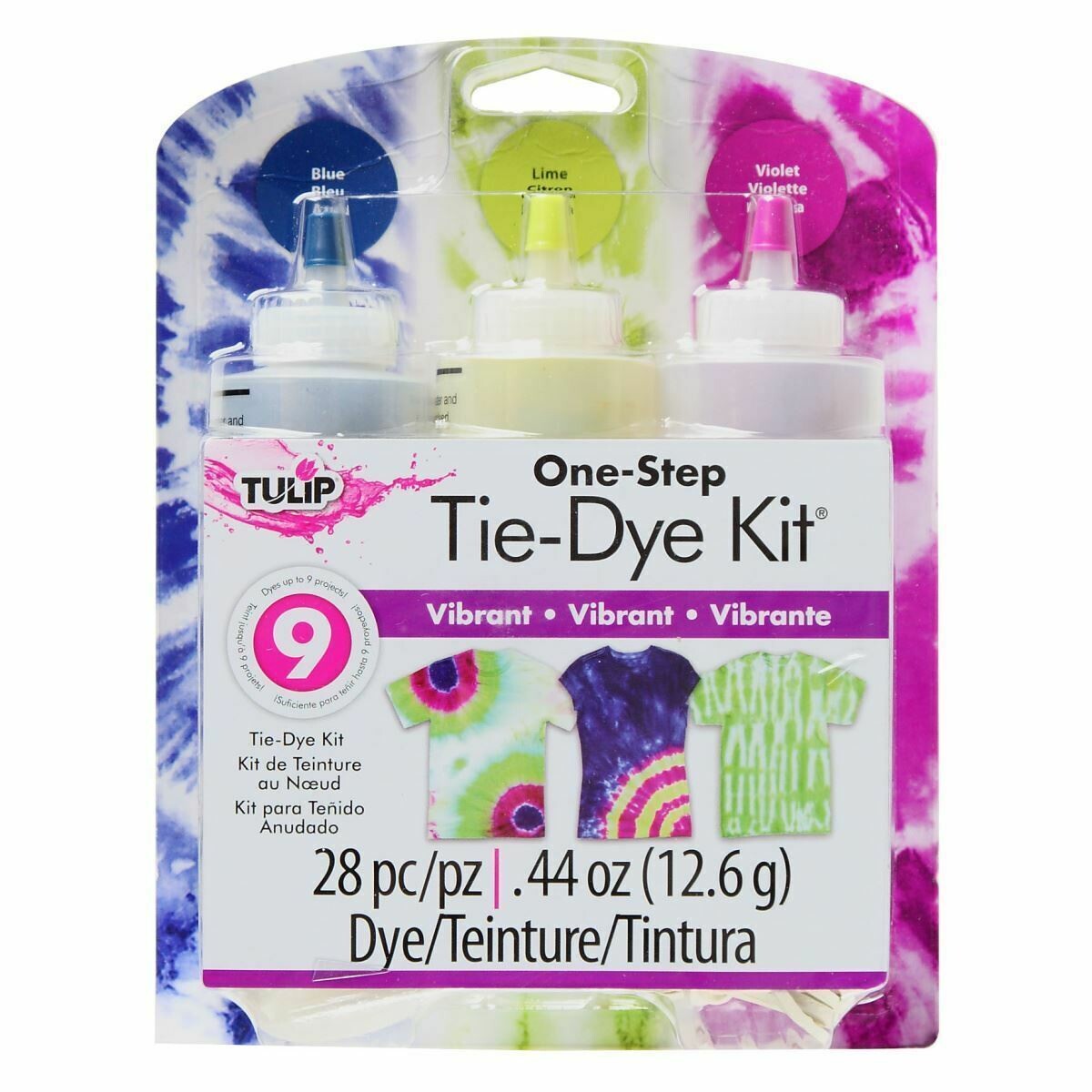 Tulip - 3 colour - Vibrant - Tie-Dye Kit