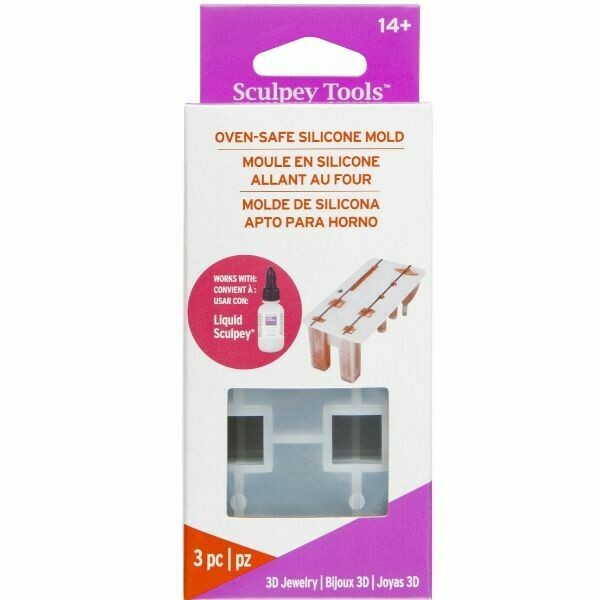 Sculpey Silicone Mould - 3D Jewellery