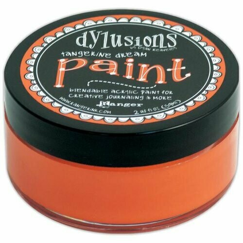 Dylusions Blendable Acrylic Paint 2oz - Tangerine Dream