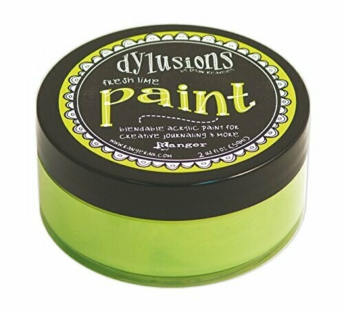 Dylusions Blendable Acrylic Paint 2oz - Fresh Lime