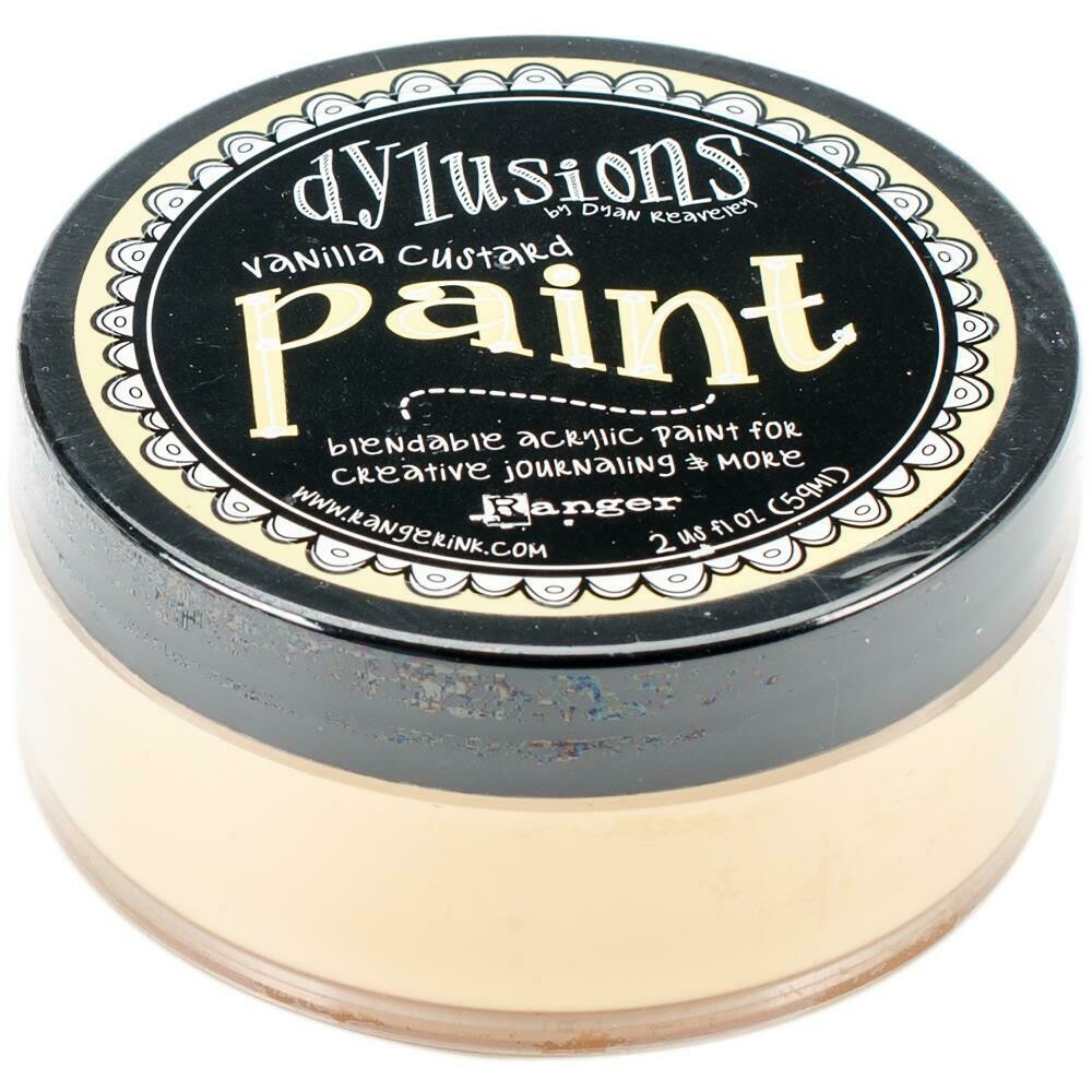 Dylusions Blendable Acrylic Paint 2oz - Vanilla Custard
