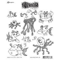 Dyan Reaveley&#39;s Dylusions Cling Stamp - Under the Sea