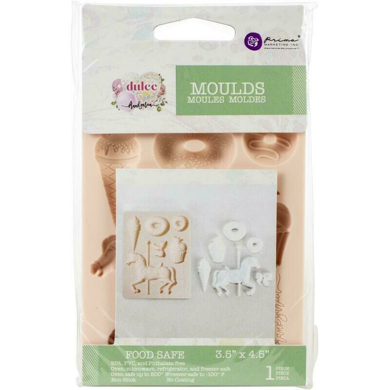 Prima Marketing Decor Mould - Dulce  By Frank Garcia 3.5&quot;×4.5&quot;