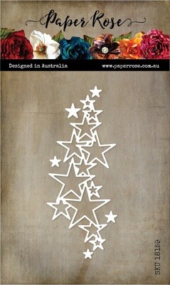 Paper Rose Metal Die - Star Texture