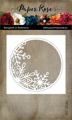 Paper Rose Metal Die - Snowflake Circle
