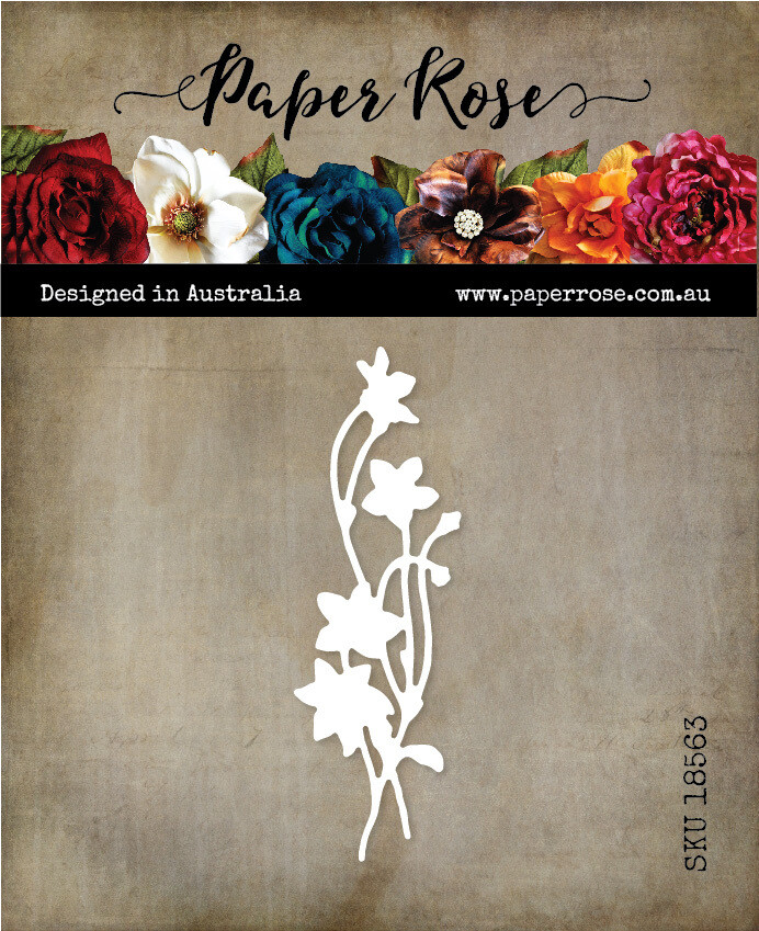 Paper Rose Metal Die - Wildflower 4