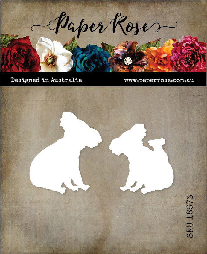 Paper Rose Metal Die - Koalas