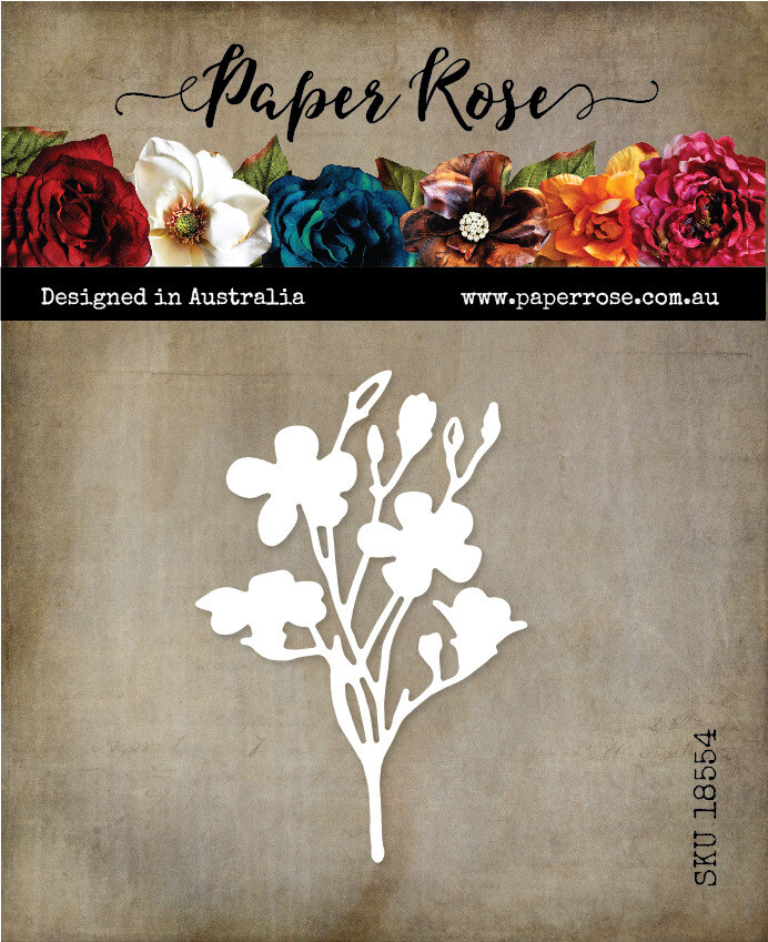 Paper Rose Metal Die - Wildflower 1