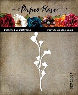 Paper Rose Metal Die - Wildflower 6