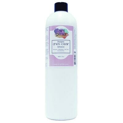 Art Glitter Design Glue - Dries Clear Adhesive Refill 480ml (16oz)