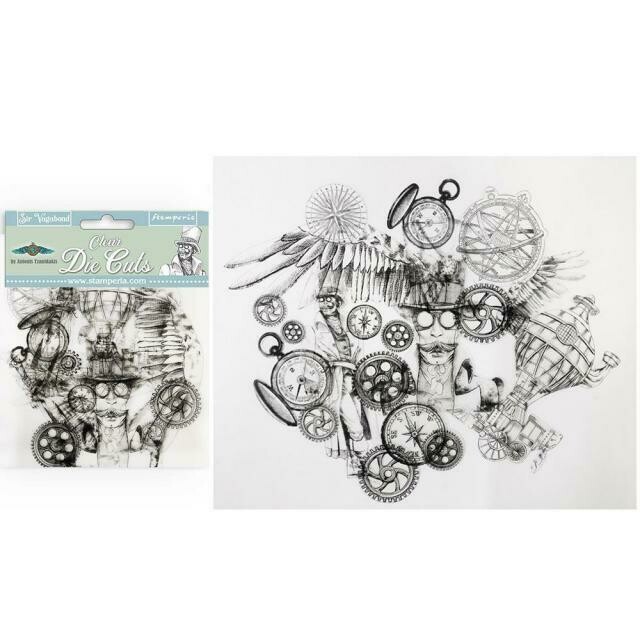 Stamperia - CLEAR Die Cuts - Sir Vagabond by Antonis Tzanidakis 