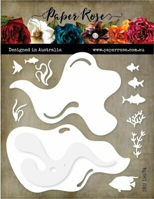 Paper Rose Metal Die - Marina