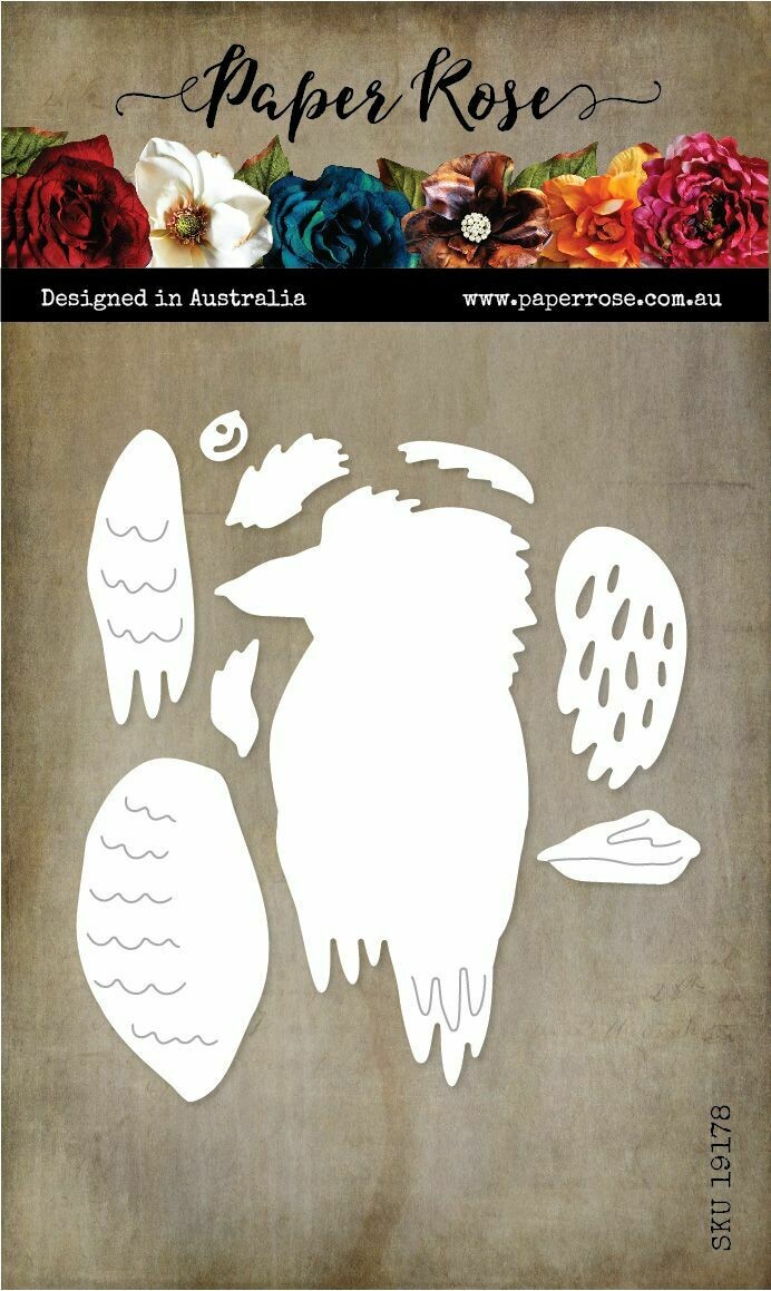 Paper Rose Metal Die - Kookaburra Builder