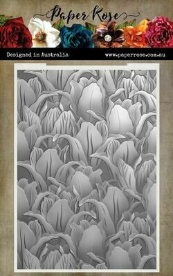 Paper Rose - 3D Embossing Folder - Tulips