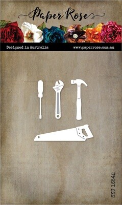Paper Rose Metal Die - Tool Set 1