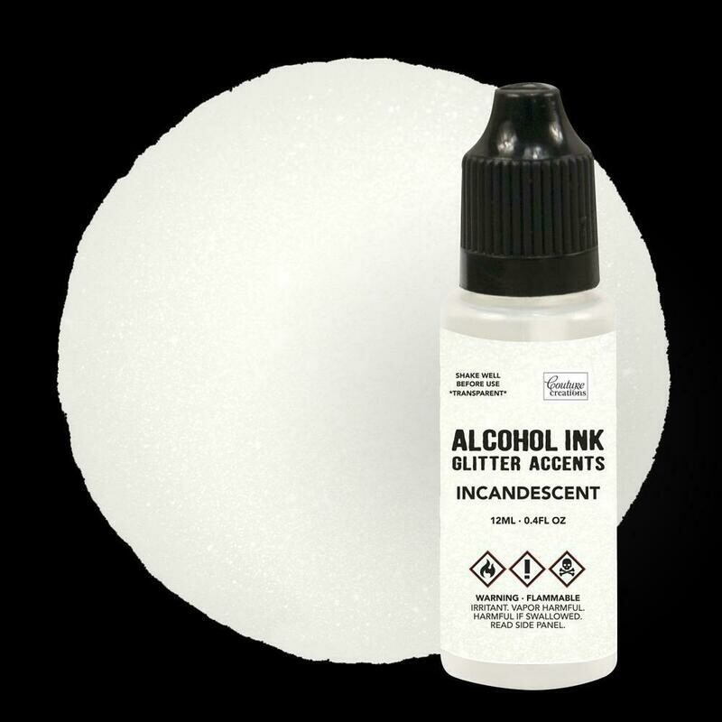 Alcohol Ink Glitter Accents - Incandescent - 12mL