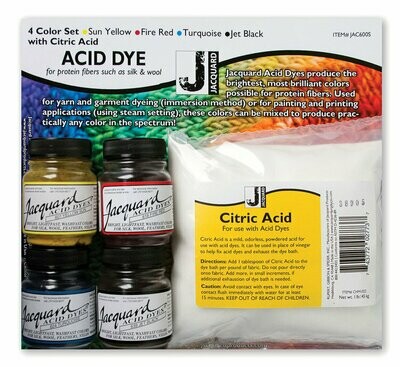 Jacquard Acid Dye Starter Set