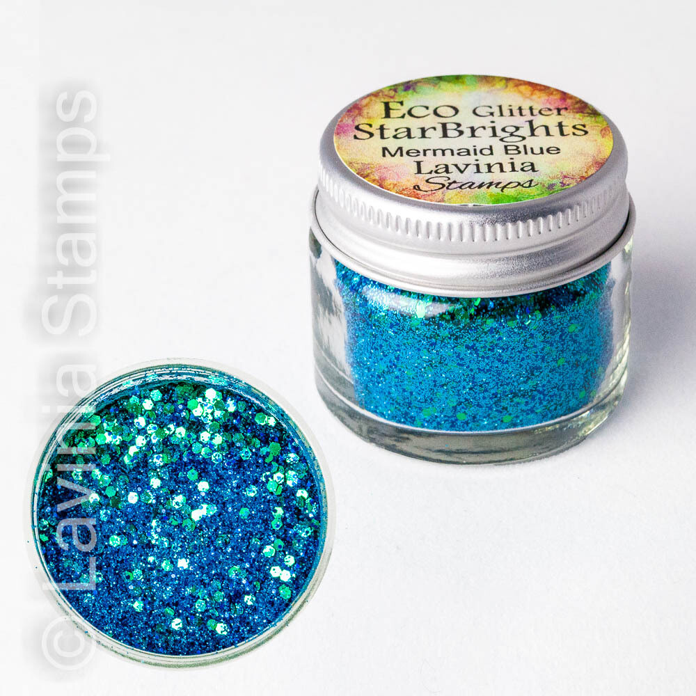 StarBrights Eco Glitter - Lavinia Stamps - Mermaid-Blue
