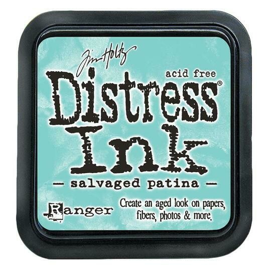 Distress Ink Pad - Salvaged Patina - Tim Holtz 