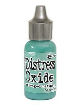 Distress Oxide Re-Inker - Salvaged Patina - Tim Holtz 