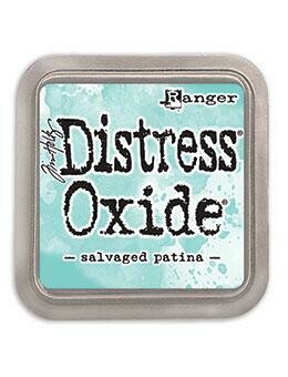 Distress® Oxide® Ink Pad - Salvaged Patina - Tim Holtz 