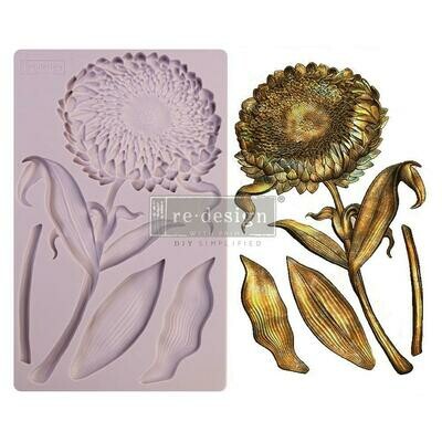 Prima Marketing - Re-design Decor Mould - 5&quot;x8&quot; - Grandeur Flora  