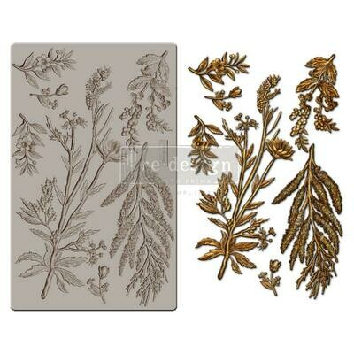 Prima Marketing - Re-design Decor Mould - 5&quot;x8&quot; - Herbology 