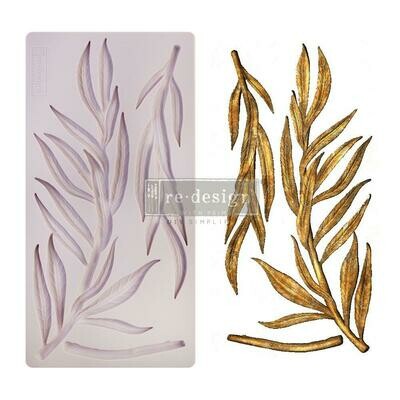 Prima Marketing - Re-design Decor Mould - 5&quot;x10&quot; - Simple Greenery