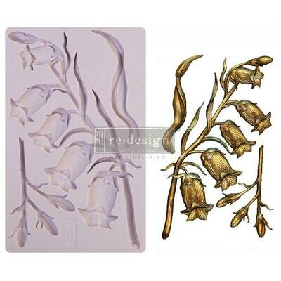 Prima Marketing - Re-design Decor Mould - 5&quot;x8&quot; - Sweet Bellflower