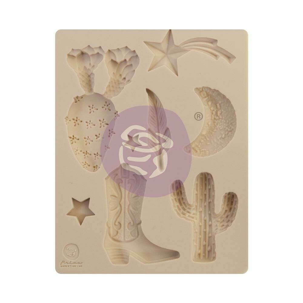 Prima Marketing Decor Mould - Golden Desert - 3.5"×4.5"