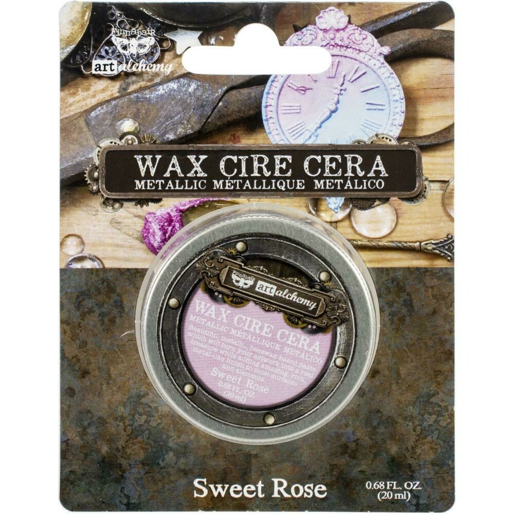 Prima Marketing - Art Alchemy - Sweet Rose - Metallique Wax by Finnabair 