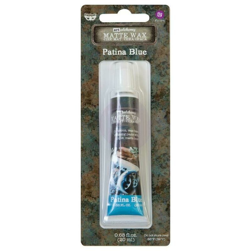 Prima Marketing - Art Alchemy - Patina Blue - Matte Wax by Finnabair 