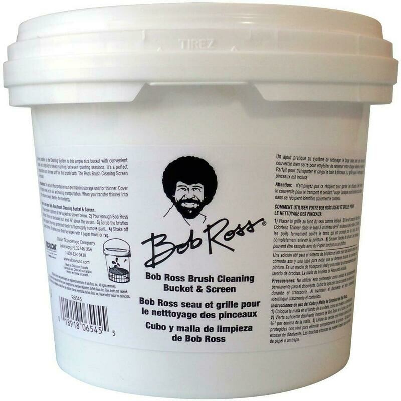 Bob Ross - Cleaning Bucket & Screen